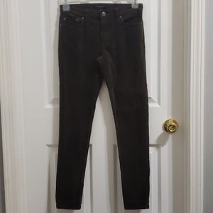 Dark Brown Banana Republic Skinny Corduroys